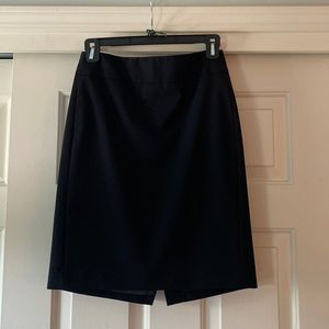 Black banana republic pencil skirt
